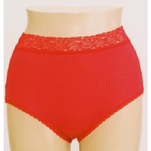 【メーカー直送】【赤色シリーズ】深型ショーツ3枚組（Ｍ-Ｌ）※キャンセル不可