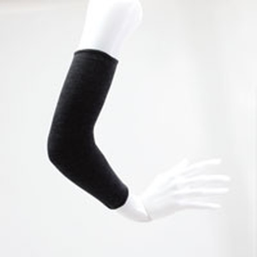 サポーター 腕用 ブラック（1枚入）（00100507）【アルファウェーブ】※メーカー直送のためキャンセル、代引、同梱不可|遠赤外線温熱器|癒し・リラックスグッズ