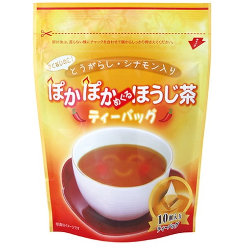 ぽかぽかめぐるほうじ茶 3g ×10P 【健康フーズ】
