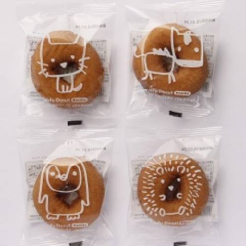 どうぶつ とうふドーナツ （バニラ） 1個（45g） 【おとうふ工房いしかわ】