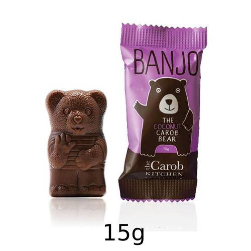 【夏期クール便】キャロブ バンジョーココナッツ 15g ※夏期（4-10月）クール便発送（クール代金1850円＋配送料）※キャンセル・同梱不可