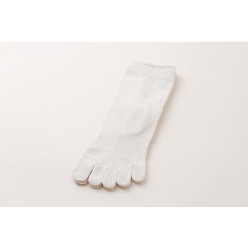 【予約商品】コンフォートサポートソックス シルクショート（K544IV）【アイボリー】【M】【CSソックス】 【ファイブコンフォート】【宅配便のみ】※入荷次第順次お届け