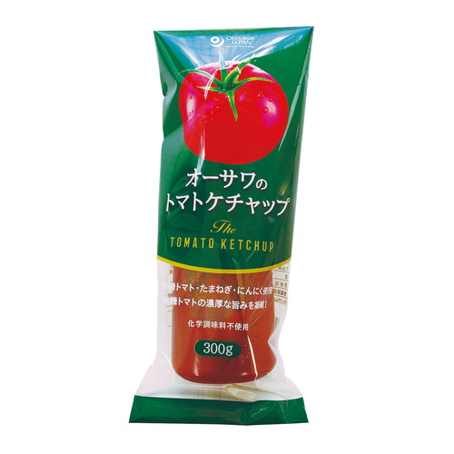 オーサワのトマトケチャップ（チューブ入り） 300g|調味料|自然食品・厳選食品