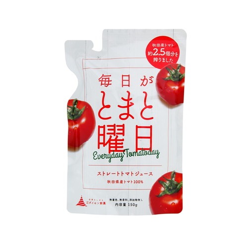 毎日がとまと曜日　ストレートトマトジュース (150g) 【ダイセン創農】