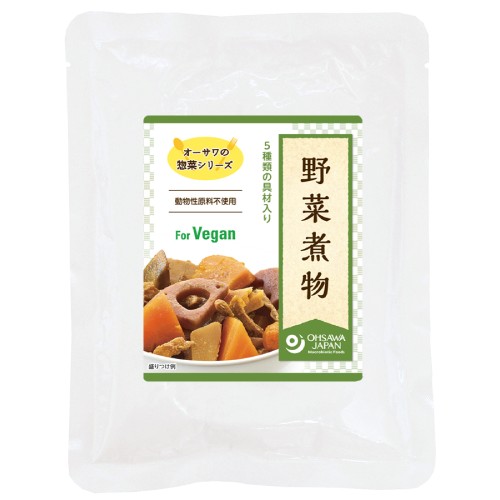 【お買上特典】オーサワの惣菜シリーズ 野菜煮物 (100g) 【オーサワジャパン】