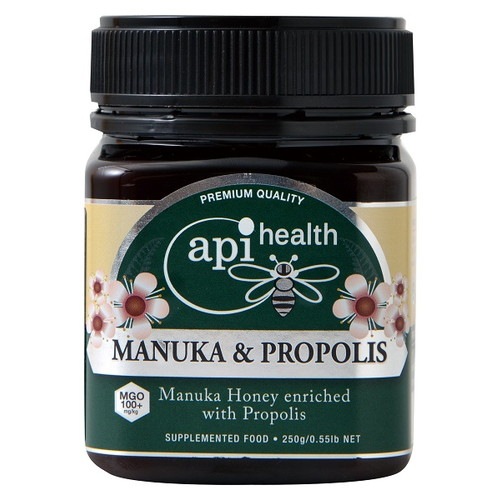 プロポリス入りマヌカハニー MGO100+ （250g） 【アピヘルス】