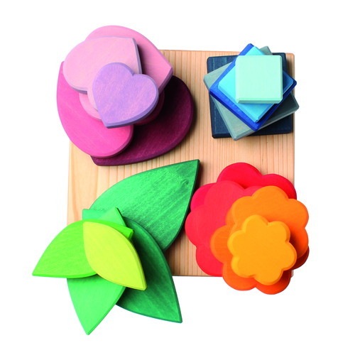 スタッキングボードシェイプス （GM11075）  【グリムス/Grimms】 【1歳から】※キャンセル不可