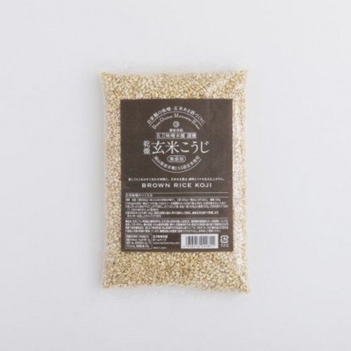 乾燥 玄米こうじ（500g）×3個セット 【名刀味噌本舗】