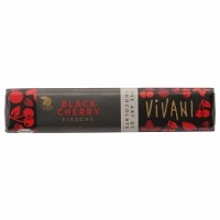 VIVANI オーガニックダークチョコレートバー ブラックチェリー（35g）【アスプルンド】|菓子類|自然食品・厳選食品