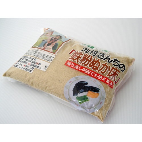 ぬか漬けの素1kg （河村さんちの『鉄粉ぬか床』）単品 ※代引・同梱・キャンセル不可 【エンバランス】