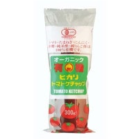 【お買上特典】有機トマトケチャップ・チューブ （300g） 【ヒカリ】|調味料|自然食品・厳選食品