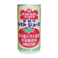 【お買上特典】国産 シーズンパック トマトジュース 食塩無添加 (190g×30缶)【ヒカリ】※ラッピング不可|穀物飲料・飲料|自然食品・厳選食品
