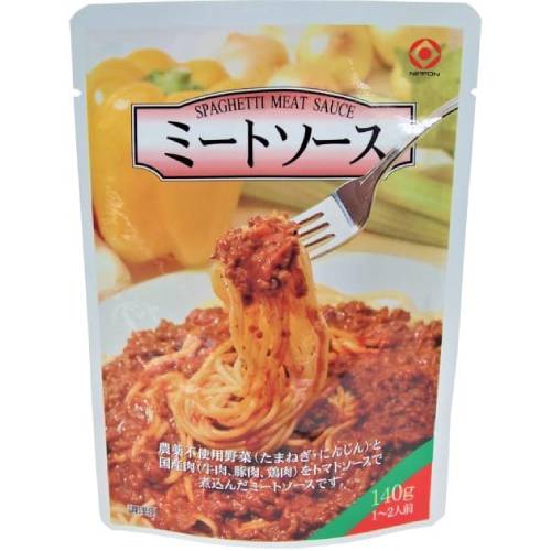 【お買上特典】ミートソース・レトルト 140g 【日食】