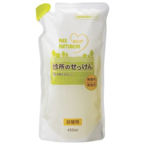 パックスナチュロン 台所のせっけん 詰替 （450ml）