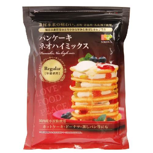 パンケーキ ネオハイミックス 砂糖使用（レギュラー） （400g） 【創健社】