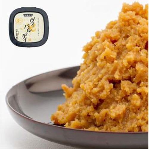 有機みそ　ヴィバルディ (600g) 【マルカワみそ】【1年間クラシック音楽を聴かせて熟成した国産味噌】※キャンセル不可