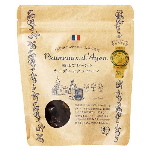 【お買上特典】南仏アジャンのオーガニックプルーン（種付き） （200g） 【丸成商事】