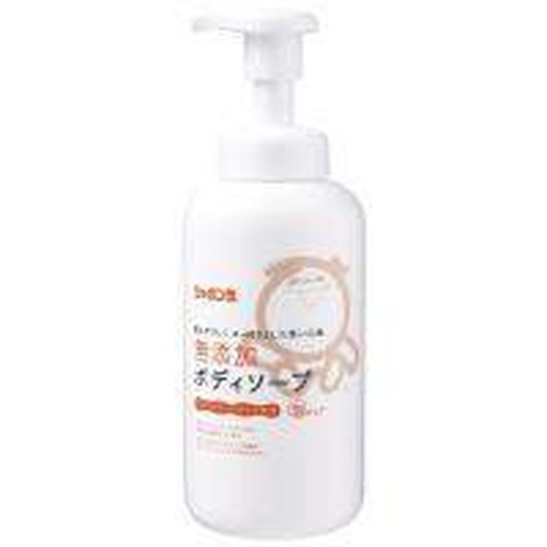 無添加ボディソープたっぷり泡ボトル （570ml） 【シャボン玉せっけん】|ベビーバス用品|赤ちゃん用品