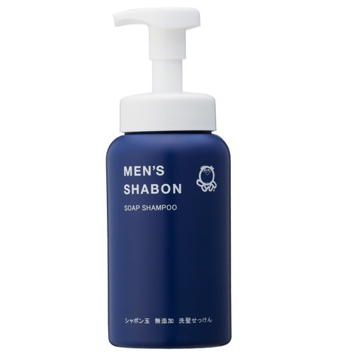 メンズシャボンソープシャンプーボトル （520mL） 【シャボン玉せっけん】|バス用品|生活雑貨
