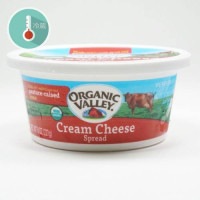 【通年クール便】有機クリームチーズ（226g） 【Organic Valley (US)】※通年クール便発送（別途1850円+配送料）※キャンセル・同梱不可|加工食品|自然食品・厳選食品
