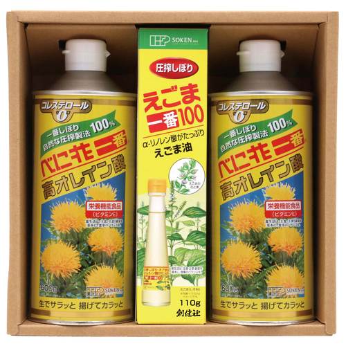 べに花一番高オレイン酸丸缶セット SPE‐32 【創健社】|ギフト商品