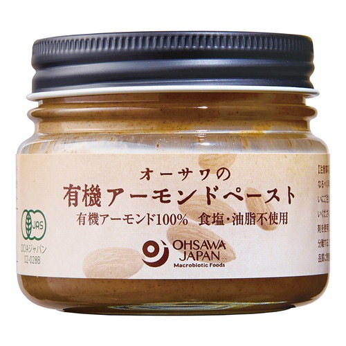 【お買上特典】オーサワの有機アーモンドペースト 80g 【オーサワジャパン】|調味料|自然食品・厳選食品