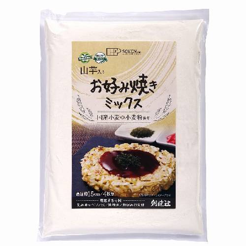 山芋入りお好み焼きミックス （200g） 【創健社】