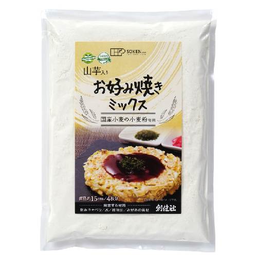 山芋入りお好み焼きミックス （200g） 【創健社】
