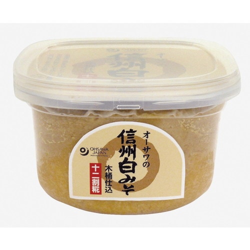 【お買上特典】オーサワの信州白みそ（十二割糀 木桶仕込み） （750g） 【オーサワジャパン】
