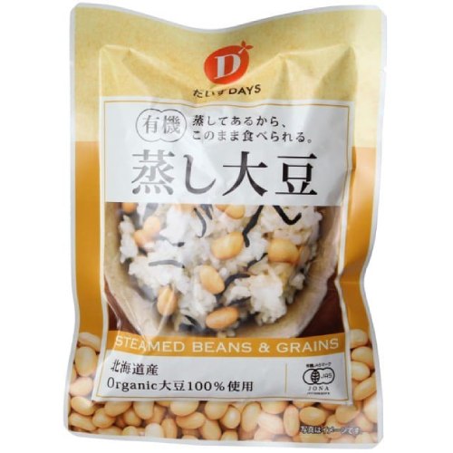 【お買上特典】有機蒸し大豆 100g 【だいずデイズ】