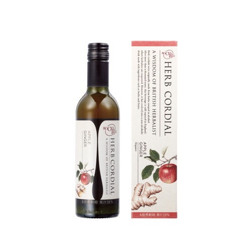 ハーブコーディアル 有機アップルジンジャー 360ml 【生活の木】