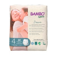 バンボネイチャー ドリーム パンツタイプ M （7kg〜12kg） 22枚入り（bn16929） 【BAMBO Nature】 【ベビー紙おむつ/マキシ/4号】|育児用品|赤ちゃん用品