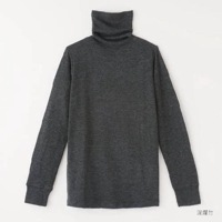 【竹布特典】癒布 長袖ボトルネック（Lady's） 深煤竹（みばいちく） Ｍ〜Ｌ 【ナファ生活研究所】|健康衣料・繊維製品|健康衣料・健康雑貨