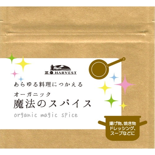 オーガニック魔法のスパイス 25g 【エヌ・ハーベスト】