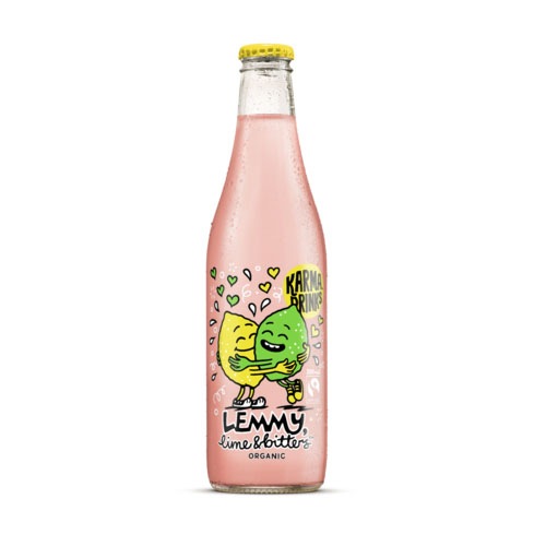 レミー ライム＆ビターズ 300ml×15本 ※送料無料（一部地域を除く）【Kia Ora Organics】 ※荷物総重量20kg以上で別途料金必要|穀物飲料・飲料|自然食品・厳選食品