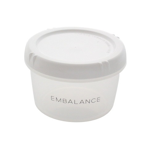 EMBALANCE ROUND CONTAINER（エンバランスラウンドコンテナ）ホワイト S（250ml） 【エンバランス】