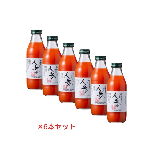 雪国生まれのおいしい人参ミックスジュース （500ml）×6本セット