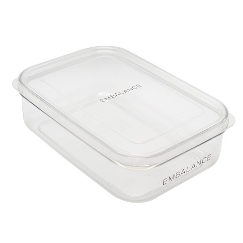 EMBALANCE CLEAR CONTAINER（エンバランスクリアコンテナ） クリア M（920ml） 【エンバランス】|キッチン用品|キッチン用品・食器・調理器具
