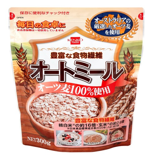 オートミール （300g） 【健康フーズ】|米・小麦・シリアル|自然食品・厳選食品