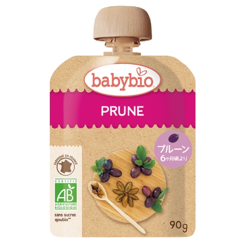 【お買上特典】baby bio有機ベビースムージー（プルーン） （90g） 【ミトク】