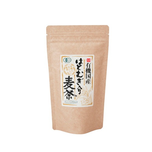 有機国産はとむぎ入り麦茶 60g（4g×15包） 【健康フーズ】|コーヒー・茶類|自然食品・厳選食品