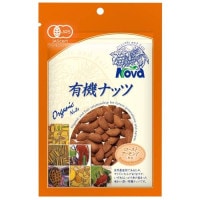 【お買上特典】有機ナッツ・ローストアーモンド 80g 【ノヴァ】|菓子類|自然食品・厳選食品