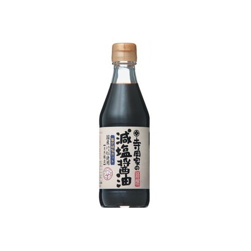 寺岡家の減塩醤油 300ml×12本セット 【寺岡有機醸造】|調味料|自然食品・厳選食品