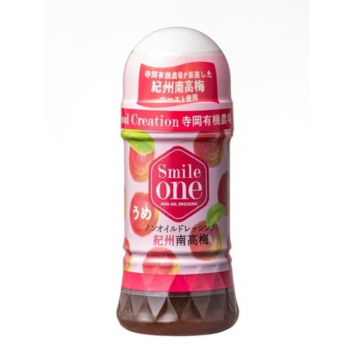 Smile one 紀州南高梅 ノンオイルド レッシング 150ml×12本セット 【寺岡有機醸造】|調味料|自然食品・厳選食品