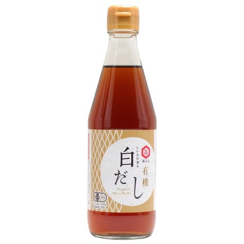 【お買上特典】しいたけ香る有機白だし 360ml 【七福醸造】