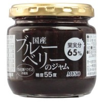 【お買上特典】国産ブルーベリーのジャム 200g【ムソー】