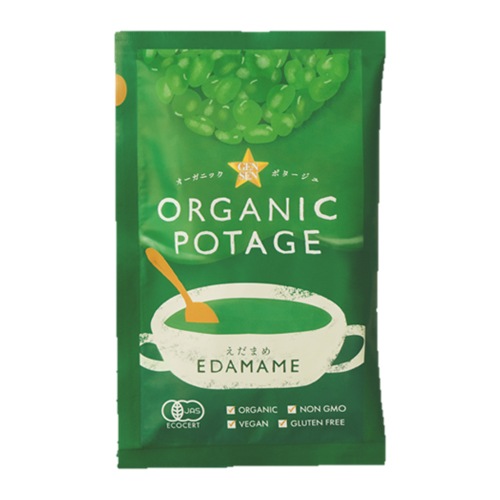 ORGANIC POTAGE えだまめ （12食） 【コスモス食品】|加工食品|自然食品・厳選食品
