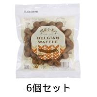 国産小麦のベルギーワッフル ココア×6個 【ムソー】|菓子類|自然食品・厳選食品