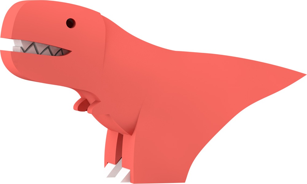 ハーフトイズ・T-Rex（HTD002） 【ハーフトイズ / Yantai Halftoys Ltd.】 【3歳頃から】 ※キャンセル不可|ブラザ−ジョルダン社のおもちゃ|知育玩具