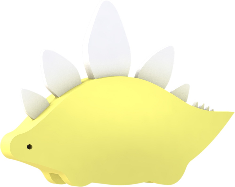 ハーフトイズ・ステゴサウルス（HTD005） 【ハーフトイズ / Yantai Halftoys Ltd.】 【3歳頃から】 ※キャンセル不可|ブラザ−ジョルダン社のおもちゃ|知育玩具